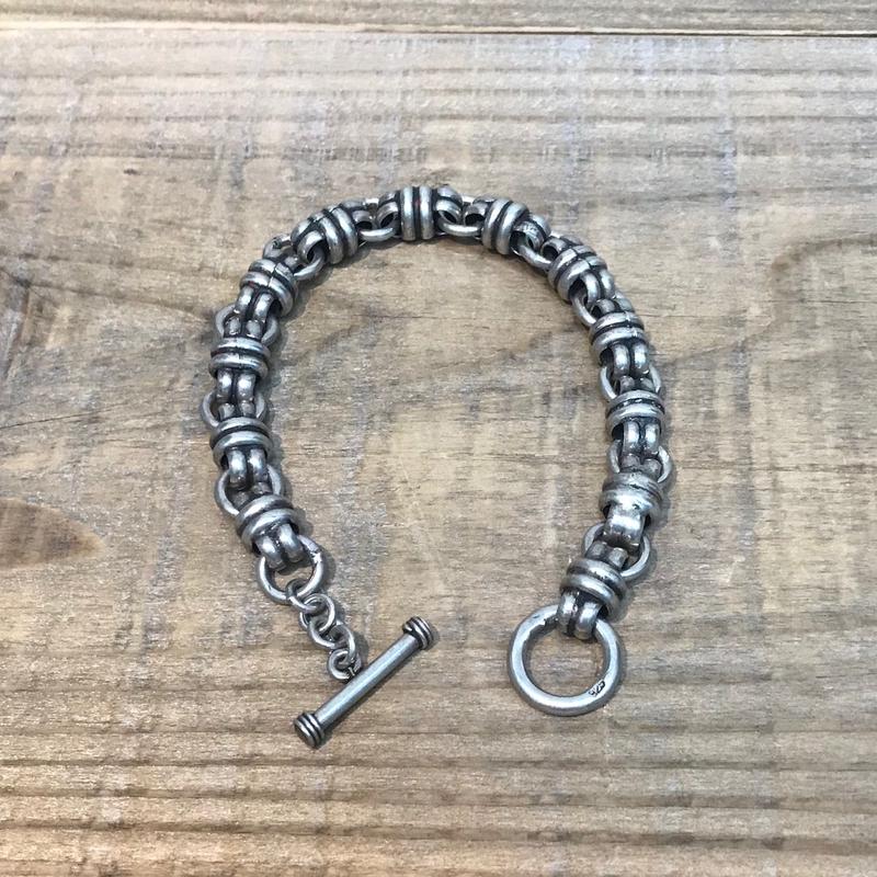 Vintage Sterling Silver Mexican Bracelet【F114】(...