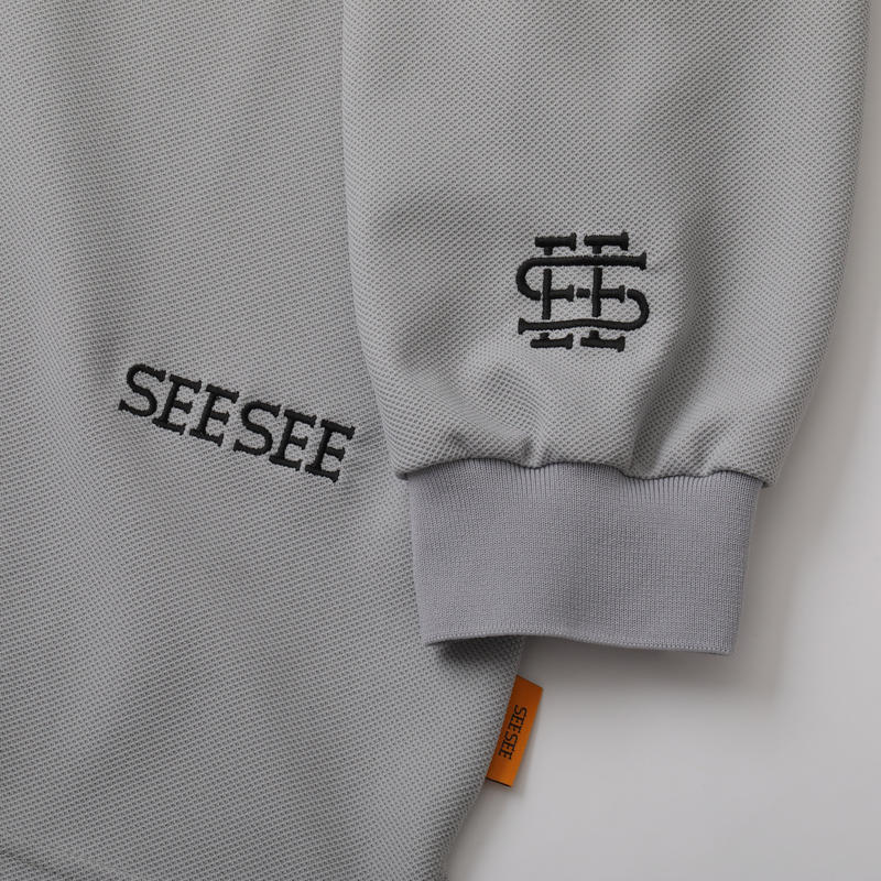 SEE SEE SUPER BIG LS 鹿の子TEE | angeloawards.com