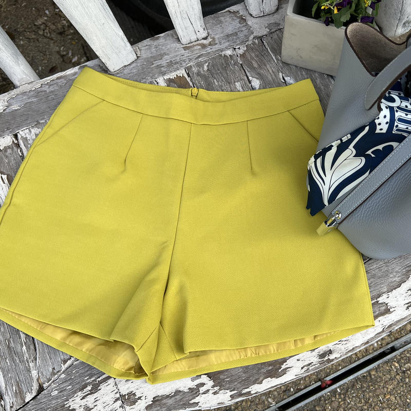 年間ランキング6年連続受賞】 マスタード色ショートパンツ cerkafor.com