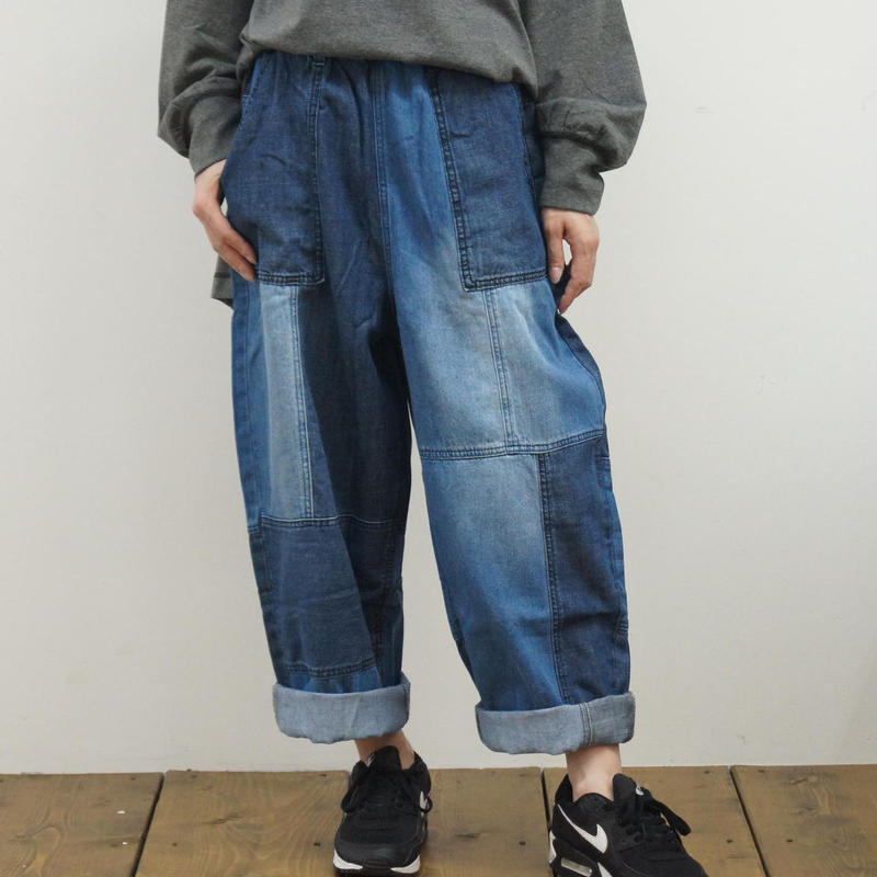 パッチワークデニムパンツ Vogue Store