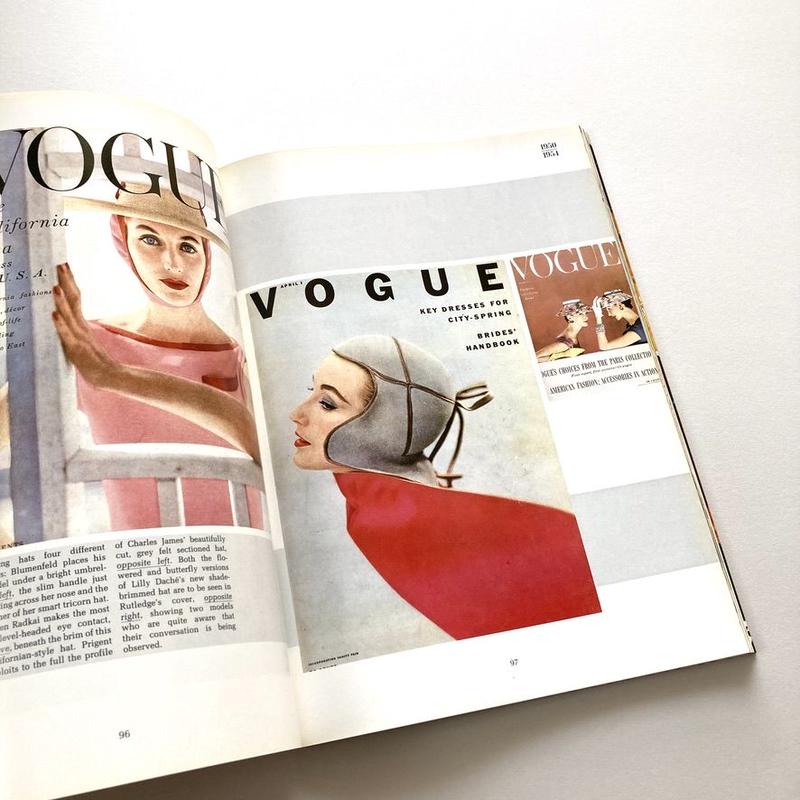 VOGUE APRIL 1955 ヴォーグ ヴィンテージ雑誌 1950年代 希少-