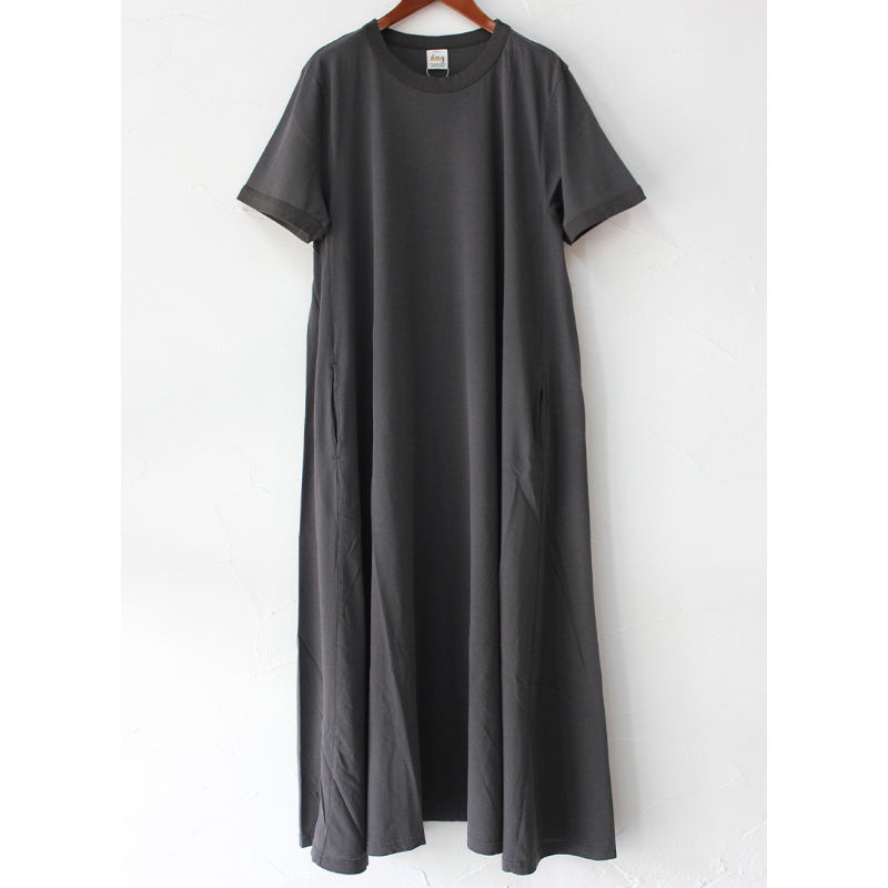 Dmg ドミンゴ マキシワンピース ブラック ネイビー チャコールグレー Sukima スキマ