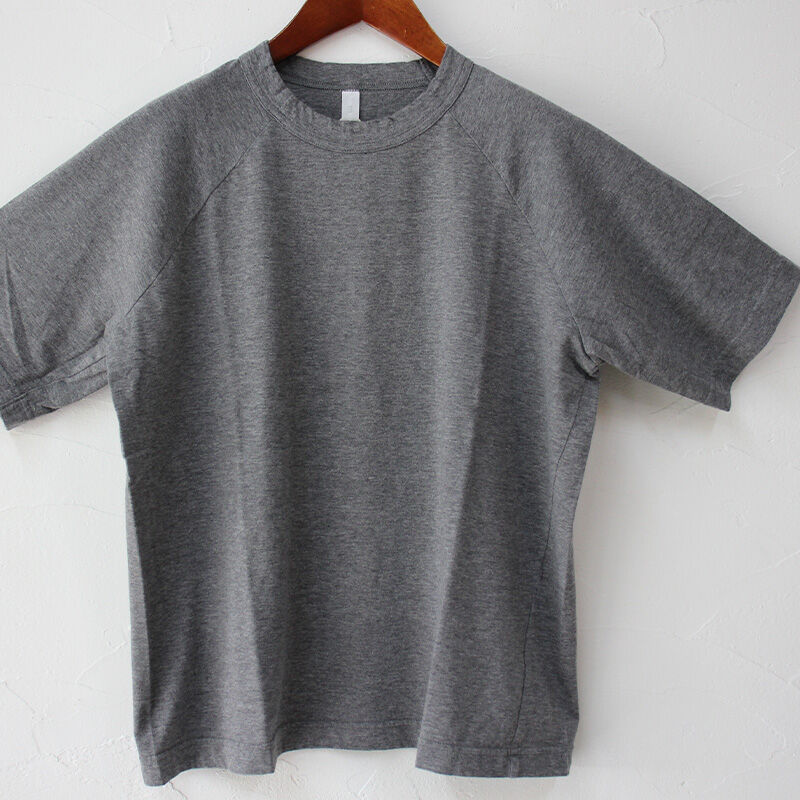 homspun ホームスパン 30/1天竺NEW ラグランTシャツ #サラシ、ブラック、TOP... homspun ホームスパン 30/1天竺NEW ラグランTシャツ #サラシ、ブラック、TOP...