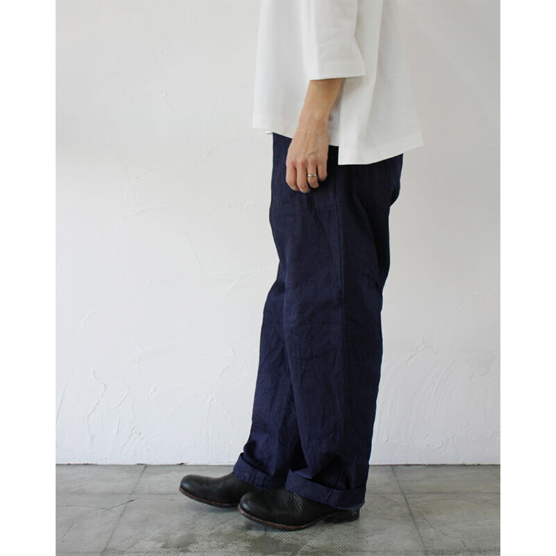 Homspun ホームスパン 11ozデニムパンツ グレー ダークネイビー 送料無料