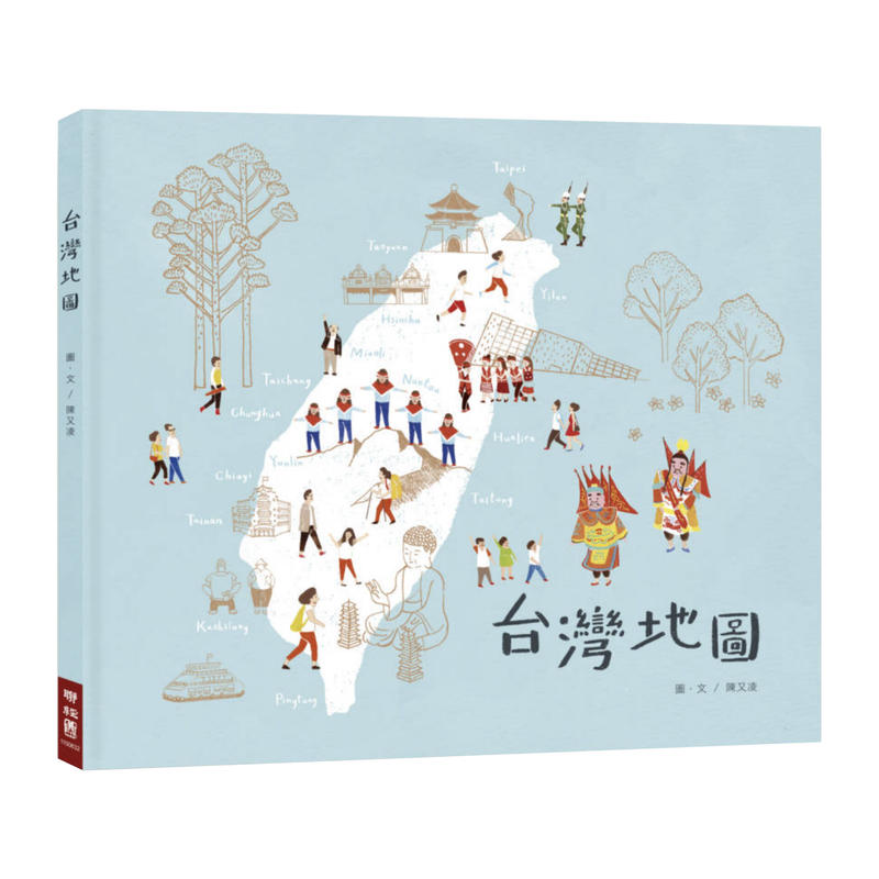 台灣地圖 台灣地圖貼紙書 Sumi Book Room