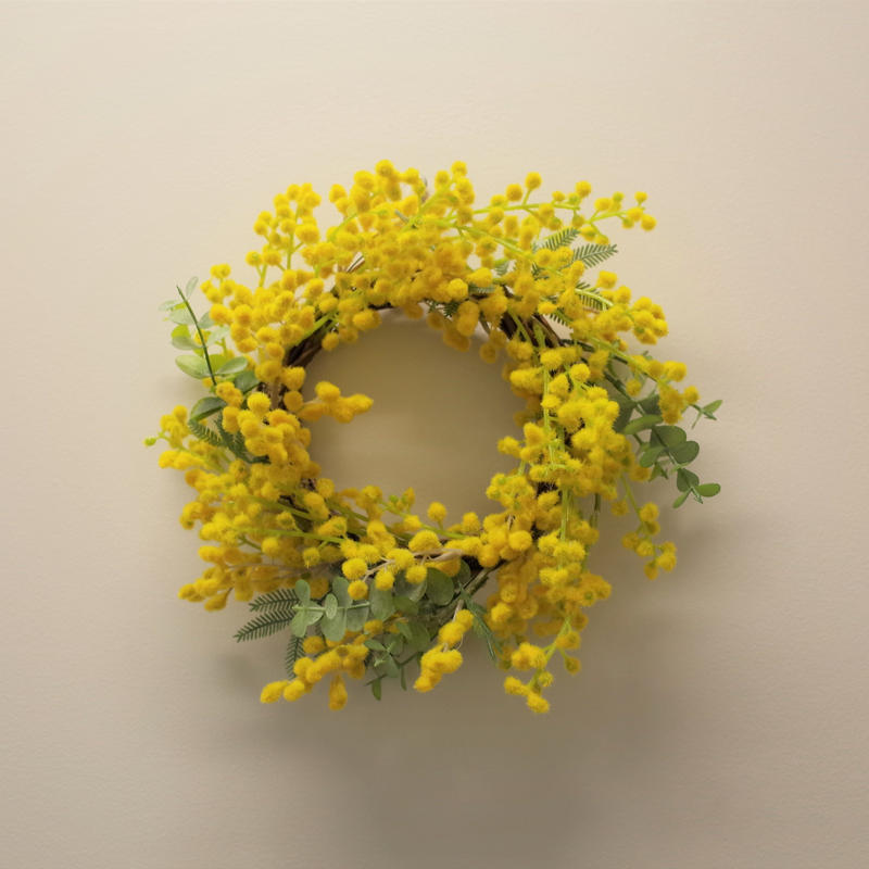 春を告げる幸せのミモザのリースtype A Florist Irie