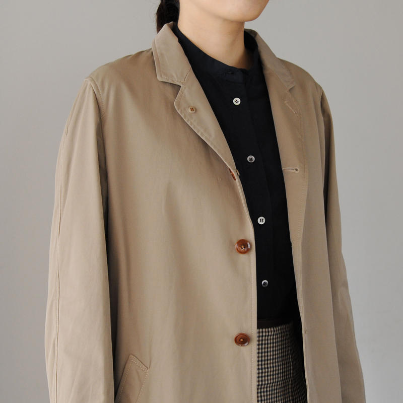 Hand Room Women S スプリットラグランスリーブ ショップコート Corom