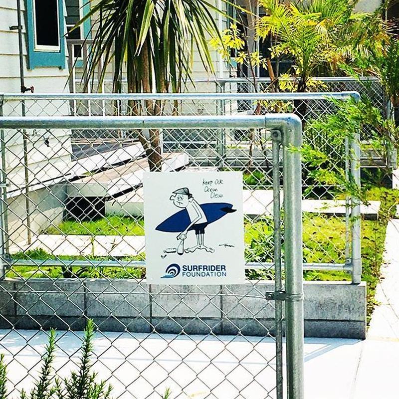 花井祐介 限定 SURFRIDER FOUNDATION ウッドサインボード