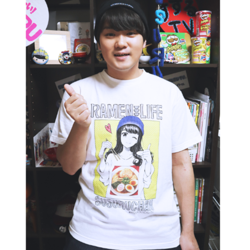 すするtv × フォーエルマン コラボ Tシャツ 非売品 新品 未使用