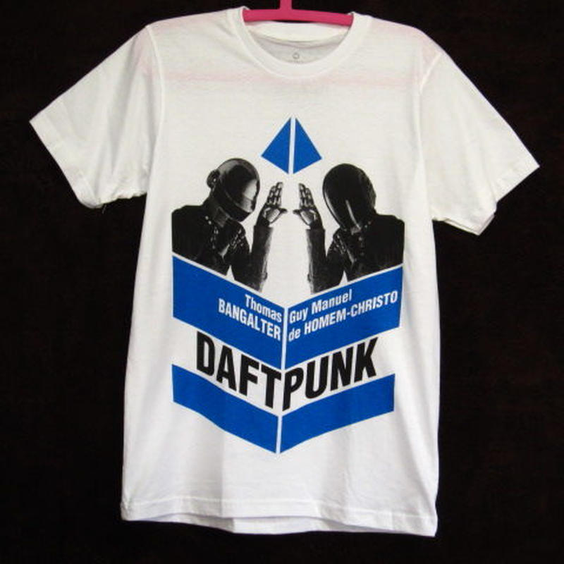Daftpunkダフトパンク ｔシャツ白青 Smlxl新品edm S W A I N S