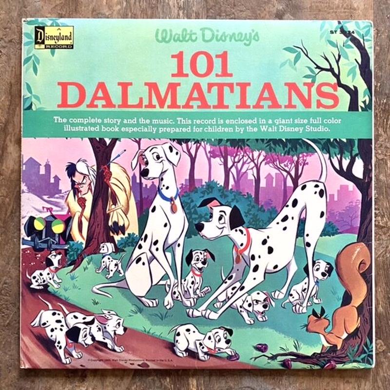 Disney 101 Dalmatians Record ディズニー 101匹わんちゃん レコ