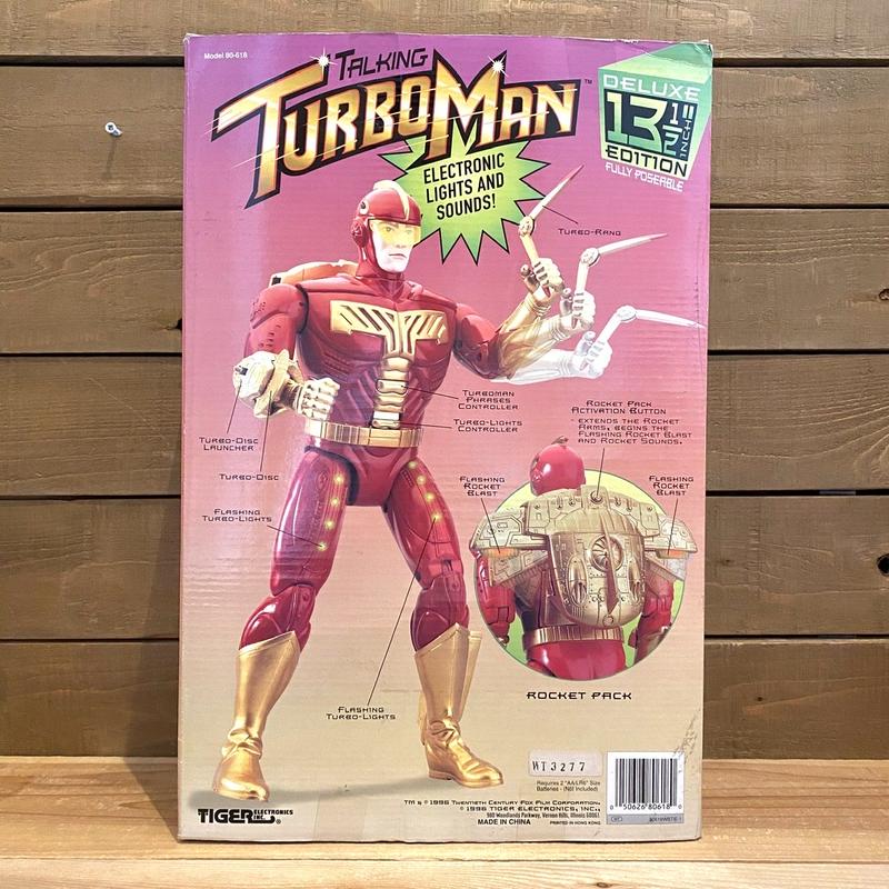 Turboman Talking Turboman Figure ターボマン トーキング ター