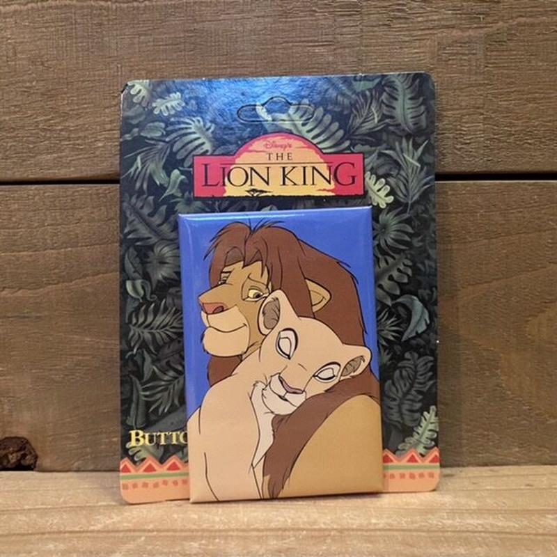 The Lion King Simba Nala Button ライオンキング シンバ ナ
