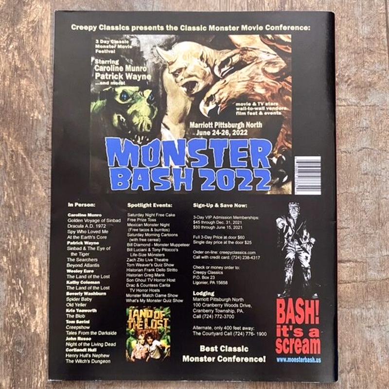Monster Bash Magazine No 45 21 Winter モンスターバッ