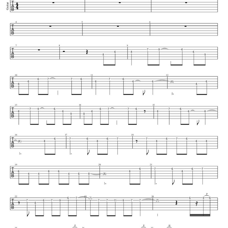 ギターメロディ 打上花火 Daoko 米津玄師 Tab Store