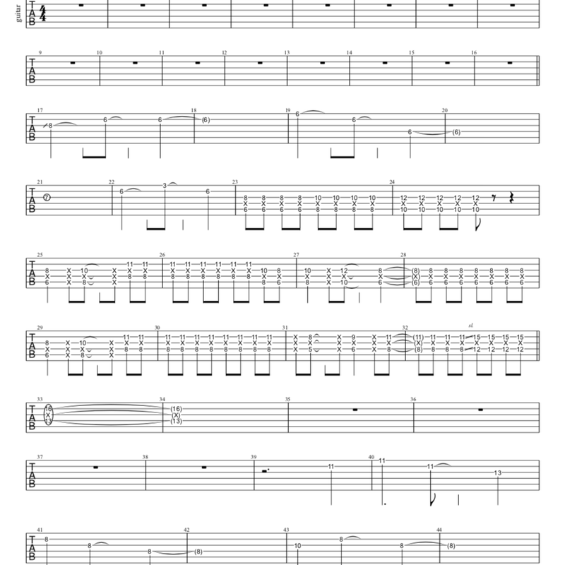 リードギター ファンファーレ Sumika Tab Store