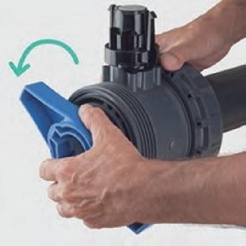 VEEボールバルブU-PVC 呼び 80A JISソケット型 OリングEPDM | FIP VEEボールバルブU-PVC 呼び 80A JISソケット型 OリングEPDM | FIP