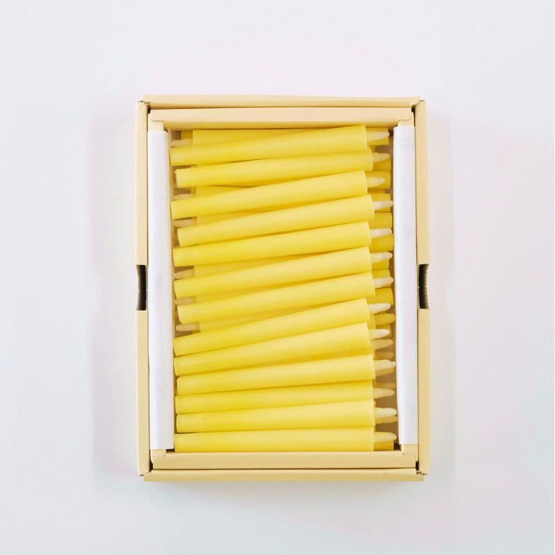 菜の花ろうそく1 5号 40本入 高澤ろうそく 公式オンラインストア