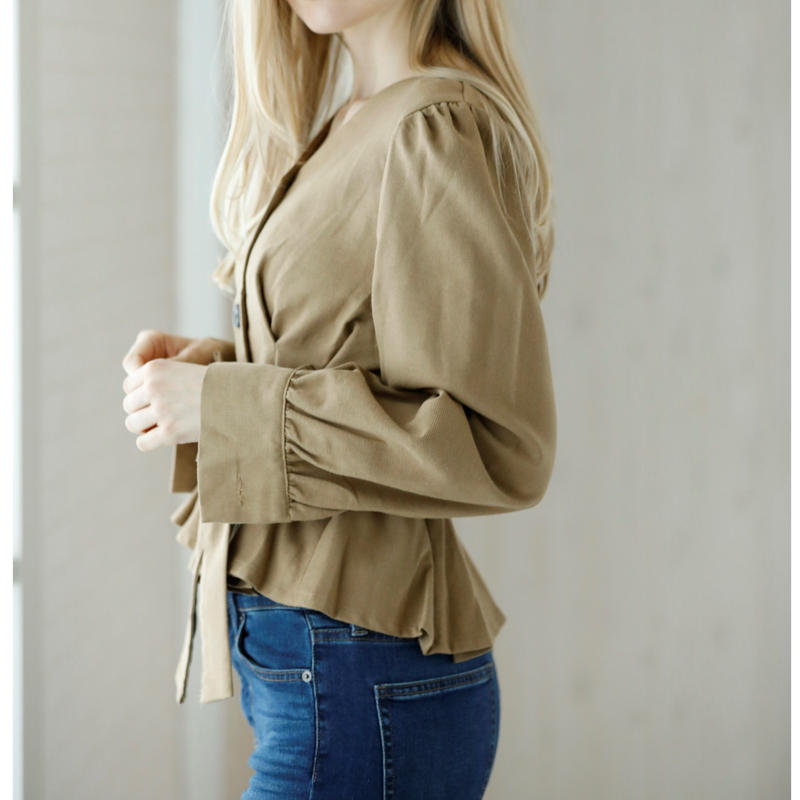 ウエストタックブラウス Belle Bella