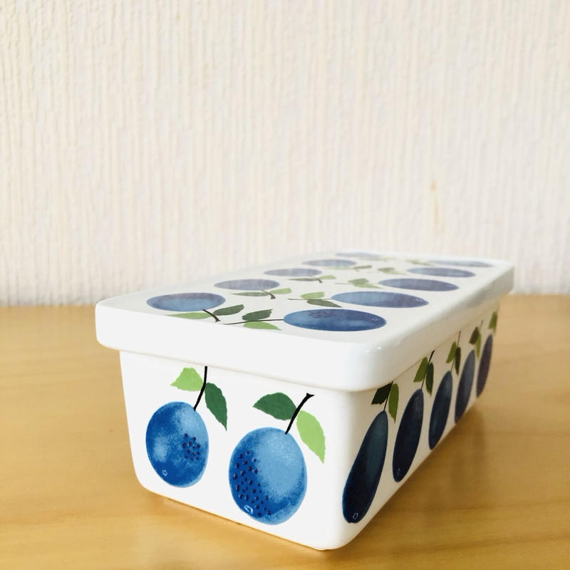 値下げ【プルーヌス バターケース】リンドベリ　グスタフスベリ GUSTAVSBERG/グスタフスベリ PRUNUS/プルーヌス バターケース