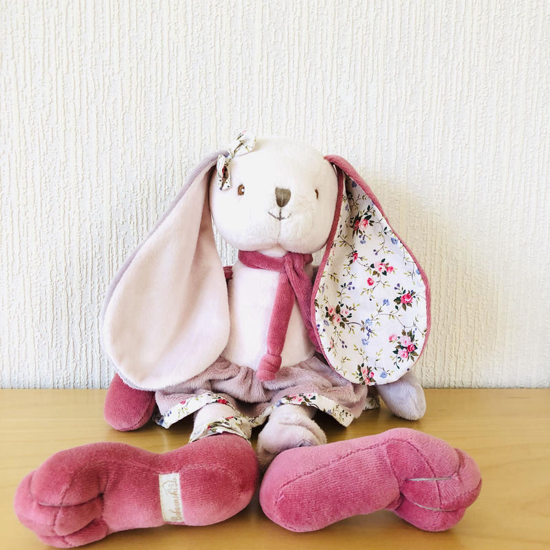 Bukowski ブコウスキー ぬいぐるみ Bibi ヴィヴィ 新品 ピンクのベロアのスカート