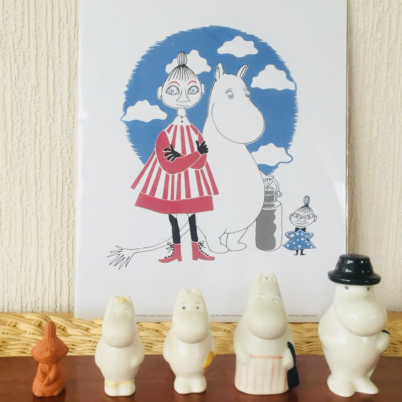 Mumin Mimuran Lilla My Affisch ムーミン ミムラ姉さん リトルミ