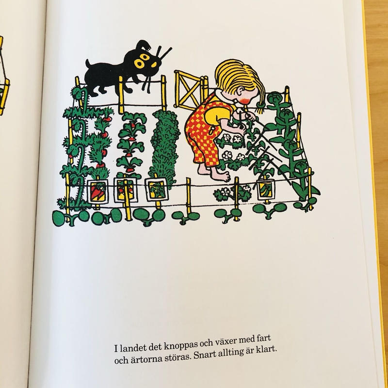 Pyret Och Piff Planterar ピーレットとピフ花壇にお花を植える 絵本 ヴ