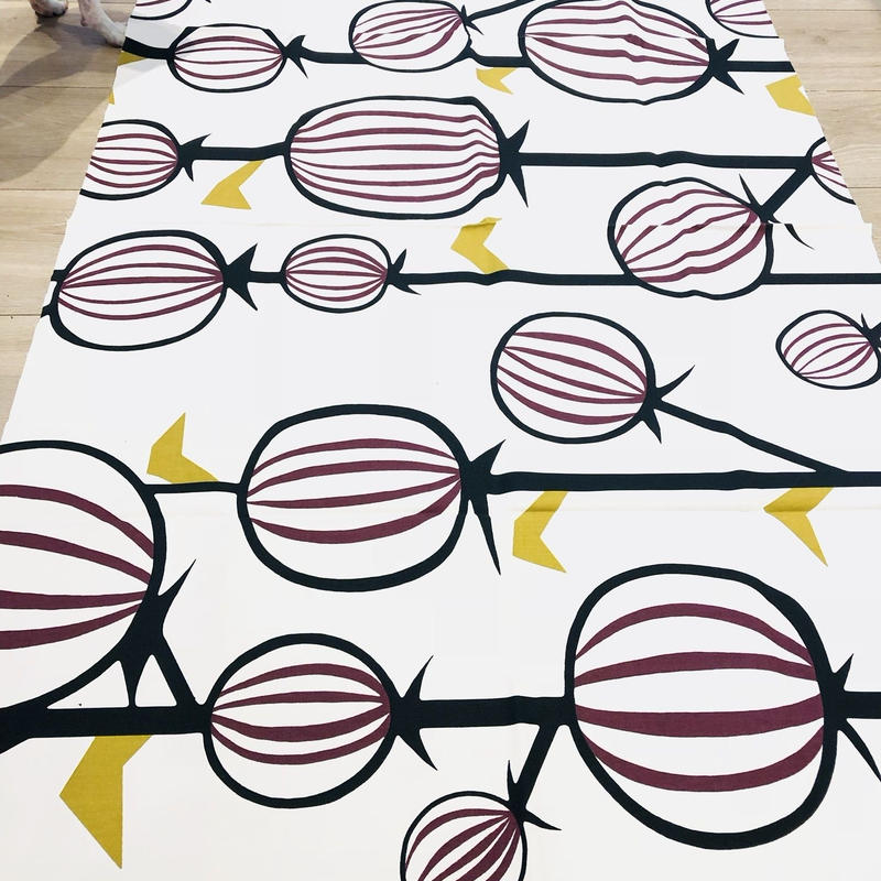 Ikea イケア ヴィンテージファブリック Linda Svensson リンダ スベンソン
