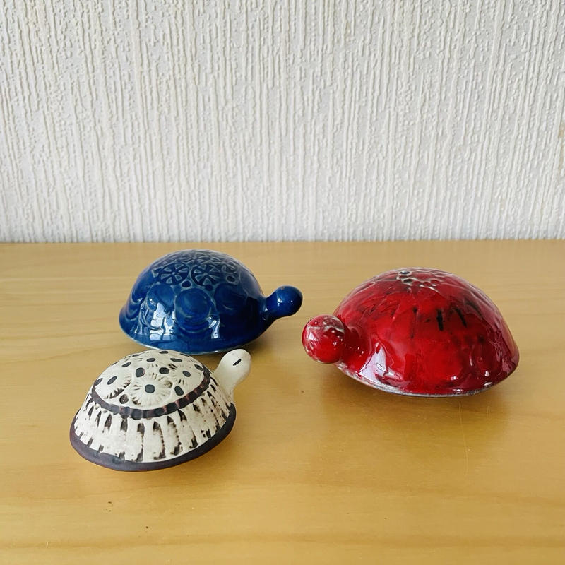 リサラーソン SKOLDPADDORシリーズのカメ(大) ヴィンテージ 置物