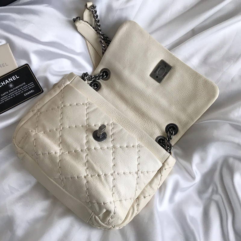 シャネル CHANEL ワイルドステッチ チェーンショルダーバッグ
