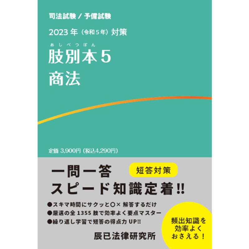 2023 司法書士 辰巳 択一リマスター