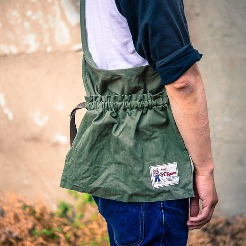 Tcb40 S Red Cross Apron Bag Olive Tcb Jeans