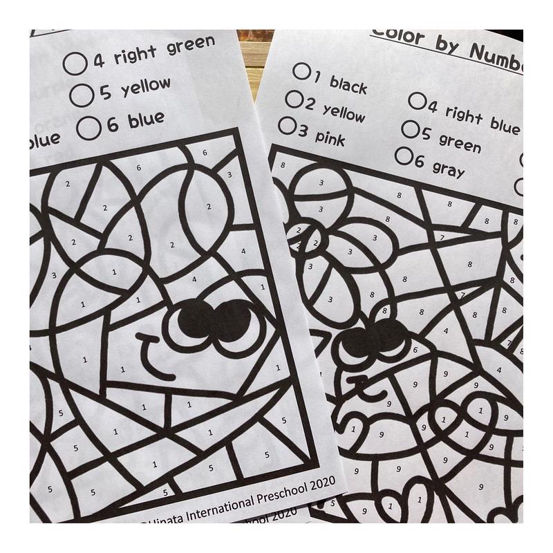 Color By Number 数字と色のマッチングぬりえ Pdf Png みんなの職員室