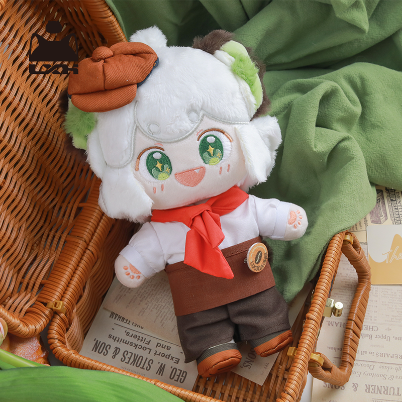 羅小黒戦記 ロシャオヘイセンキ ぬいぐるみドール　バリスタ シャオヘイ　小黒 羅小黒戦記 衆生之門 ぬいぐるみドール シャオヘイ(小黒)[Beijing HMCH