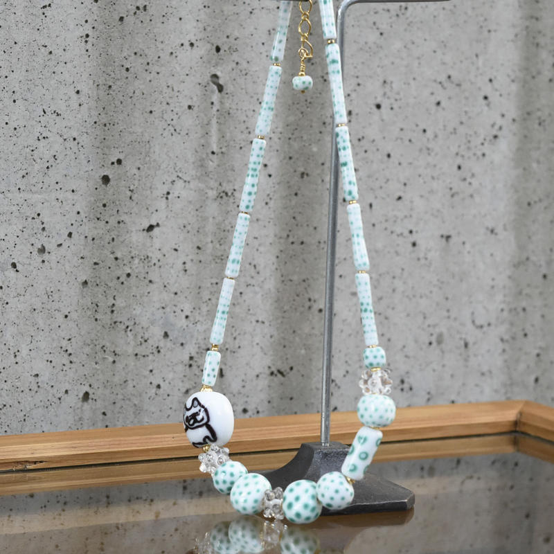 necklace「Dog」齊藤 悠子 028824-2-227 | 富山ガラス工房 necklace「Dog」齊藤 悠子 028824-2-227 | 富山ガラス工房