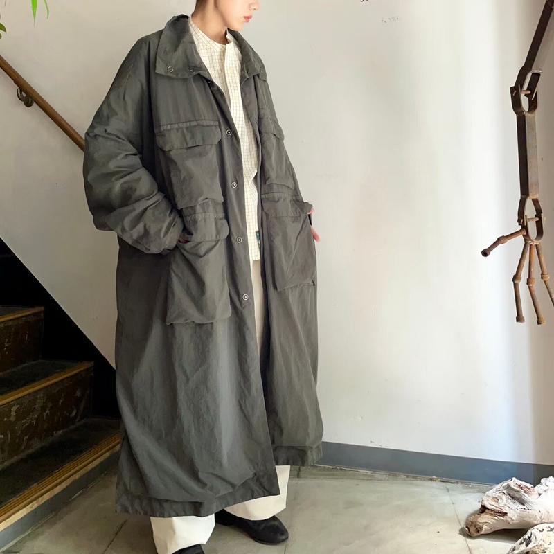 未使用FIRMUMフィルマム ナイロンタッサーガーメントダイ リバーシブル