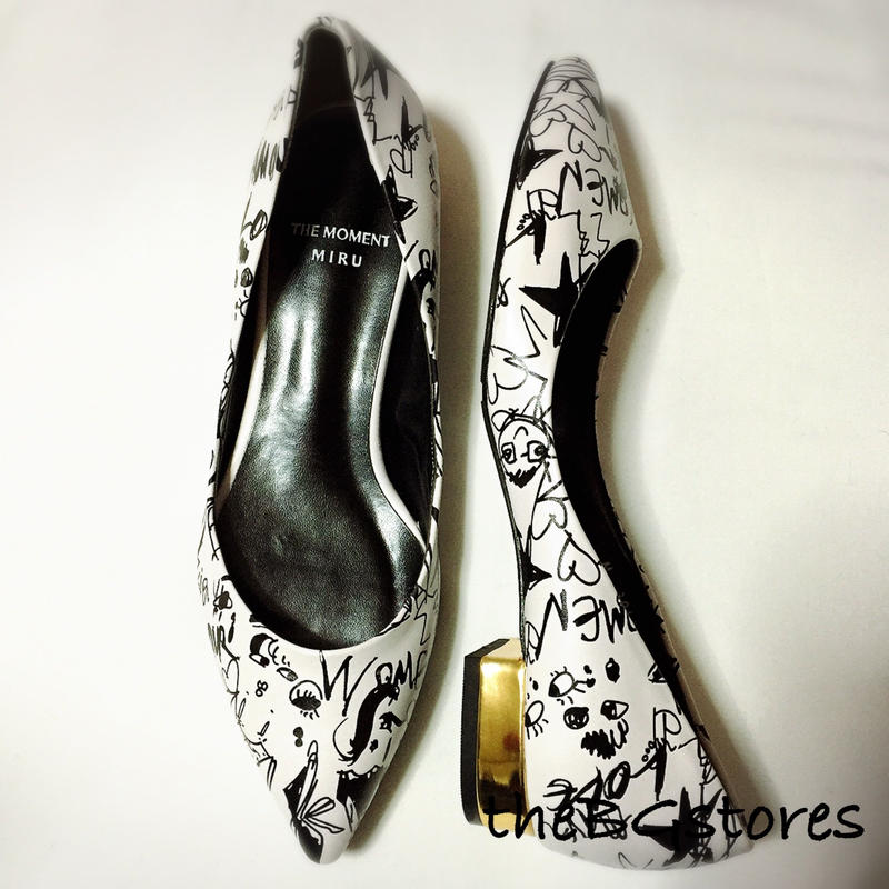 イラスト柄パンプス 25 0 The Bg