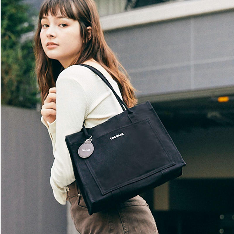 いつでも気軽にメイクチェックできるミラーキャンバストート Daily Miller Tote