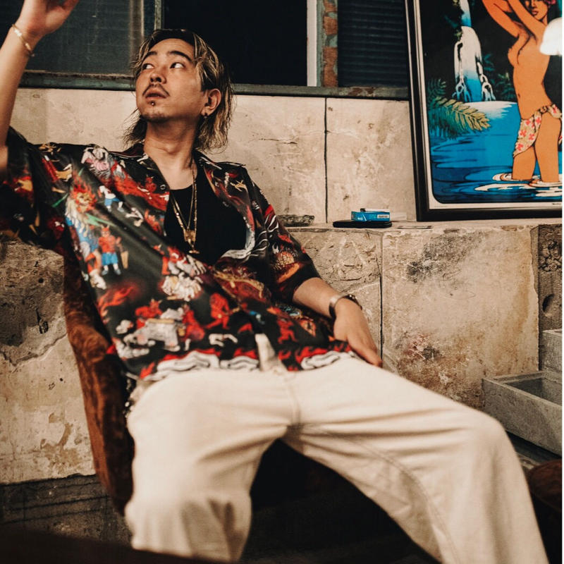 チェリーピック スウェット ヒロポン 唾奇着用モデル