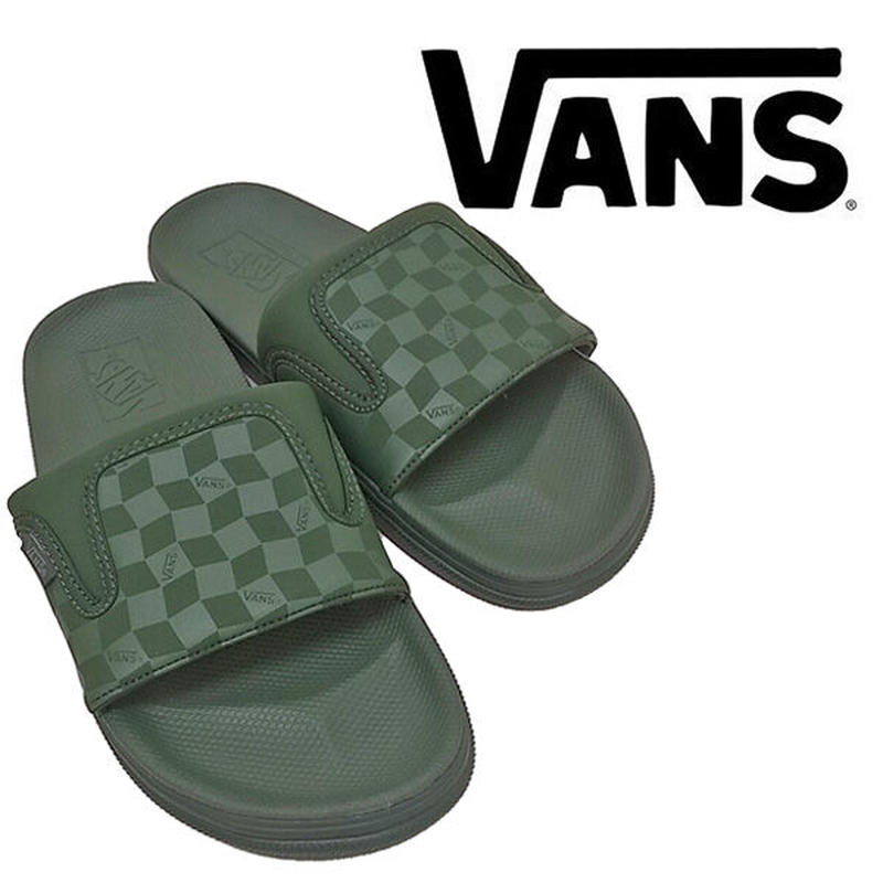 スライドサンダル スライドオン シャワーサンダル メンズ バンズ Vans Ultracush