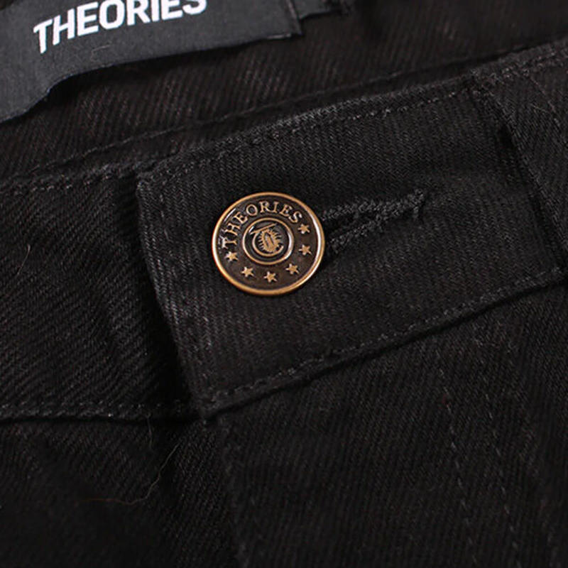 デニム パンツ メンズ セオリーズ THEORIES PLAZA JEANS (BLACK) 法人値引有 theories デニム pant denim セオリーズ plaza デニム/ジーンズ