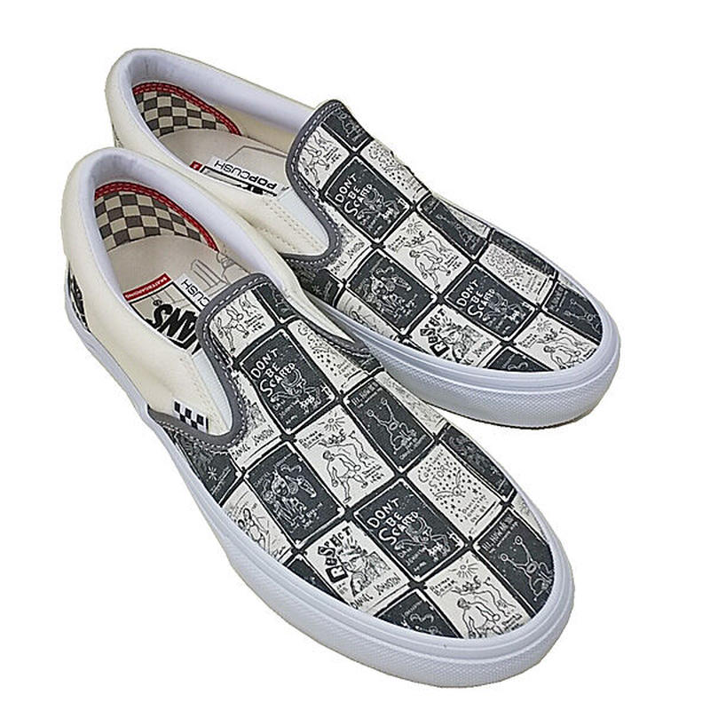 スケート スリッポン メンズ バンズ Vans Skateboarding Daniel Jo