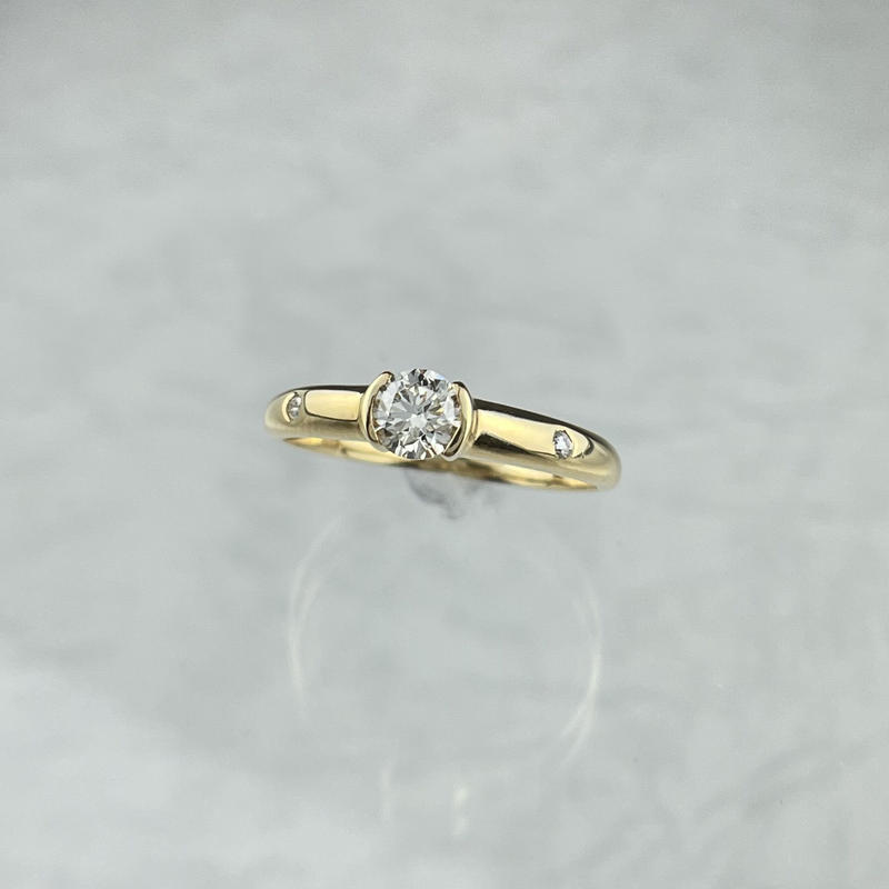 ダイヤモンド リング K18イエローゴールド | THE JEWEL STORE