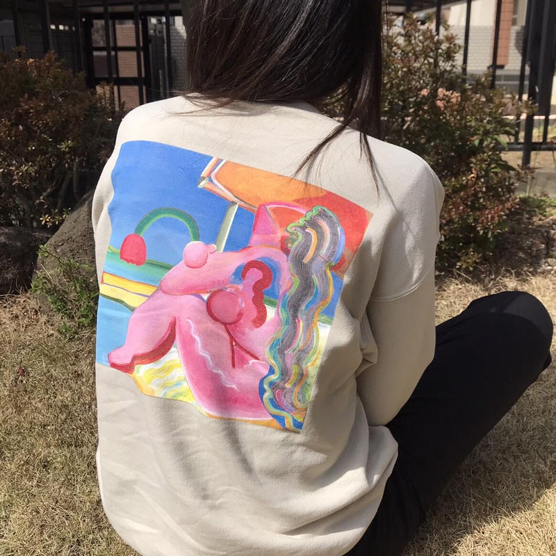 ビーチガール スウェットシャツ The Soft Flowers Club Shop