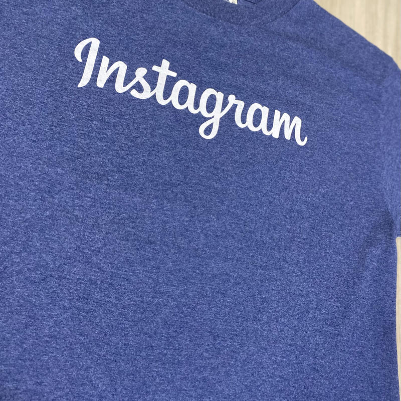 古着 Instagram Logo T Shirt The Three Goats 古着 Instagram Logo T Shirt The Three Goats