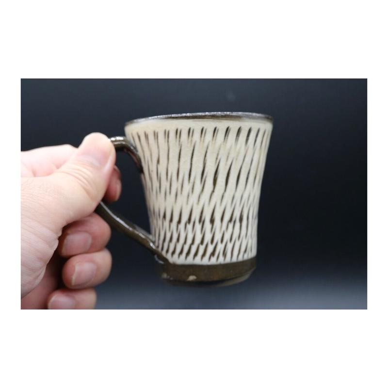 山根窯 湯町窯 小鹿田焼 小石原焼 コーヒーカップ C&S