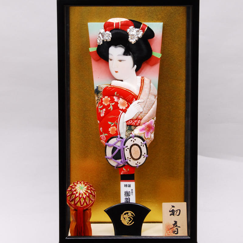 ハンドメイド作品/東京木目込み人形の高級特大羽子板