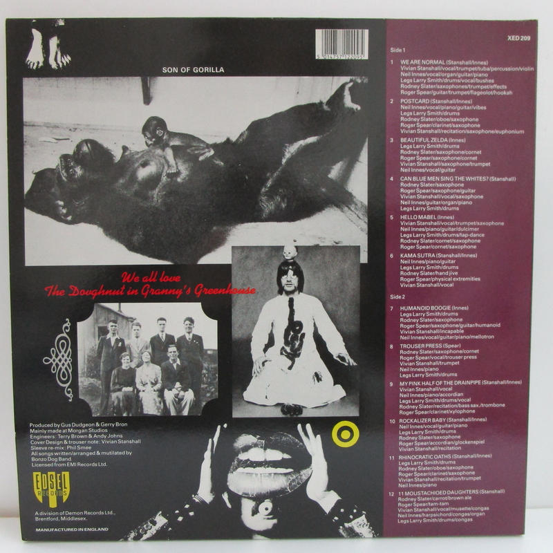 一番の贈り物 BONZO DOG BAND Tadpoles UK Liberty オリジナル