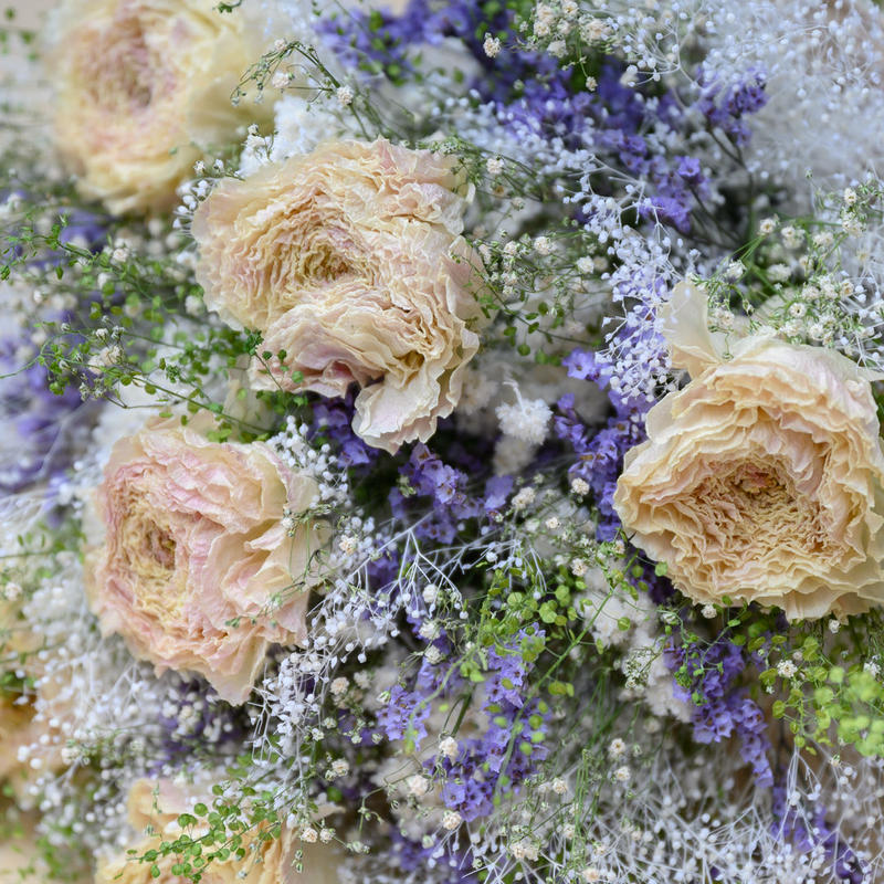 ラナンキュラス かすみ草な スペシャルスワッグ Tokyo Fantastic オンライ