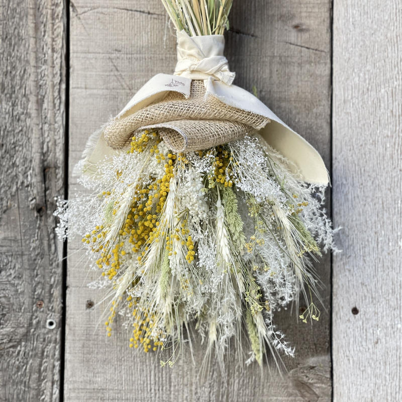 B ミモザ ドライフラワー ミックスなスワッグ Tokyo Fantastic オンラ